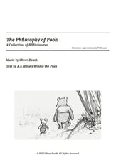 The Philosophy of Pooh Vocal Solo & Collections sheet music cover
